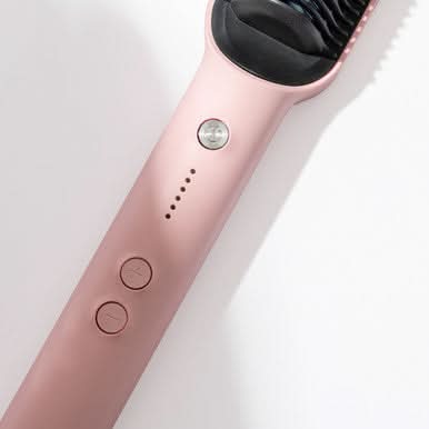 TYMO Ring Pink Hair Straightening Comb - Image 5