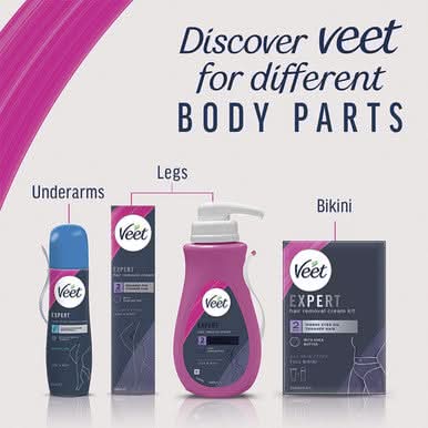 Veet Expert Spray on Hair Removal Cream Sensitive 150ml - Image 4