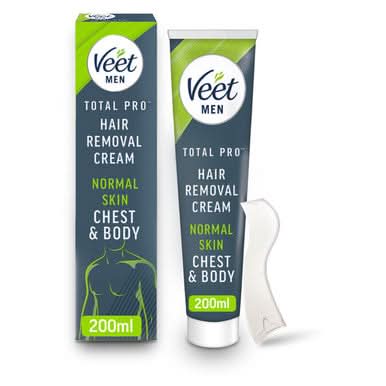 Veet Men Chest & Body Hair Removal Cream for Normal Skin 200ml - Image 2