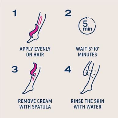 Veet Pure Inspirations Legs & Body Hair Removal Cream for Sensitive Skin 200ml - Image 7