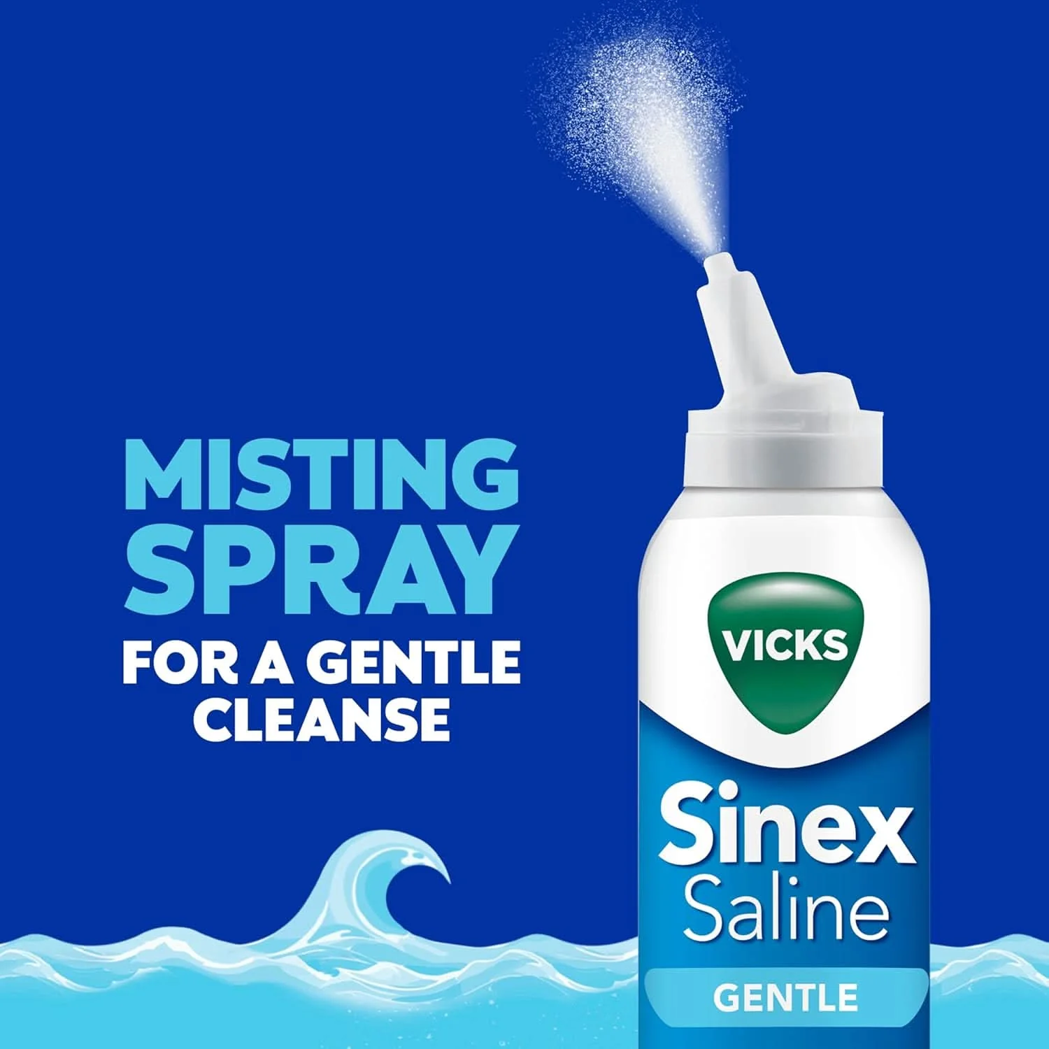 Vicks Saline Spray Isotonic Aloe Gentle 120ml - Image 4