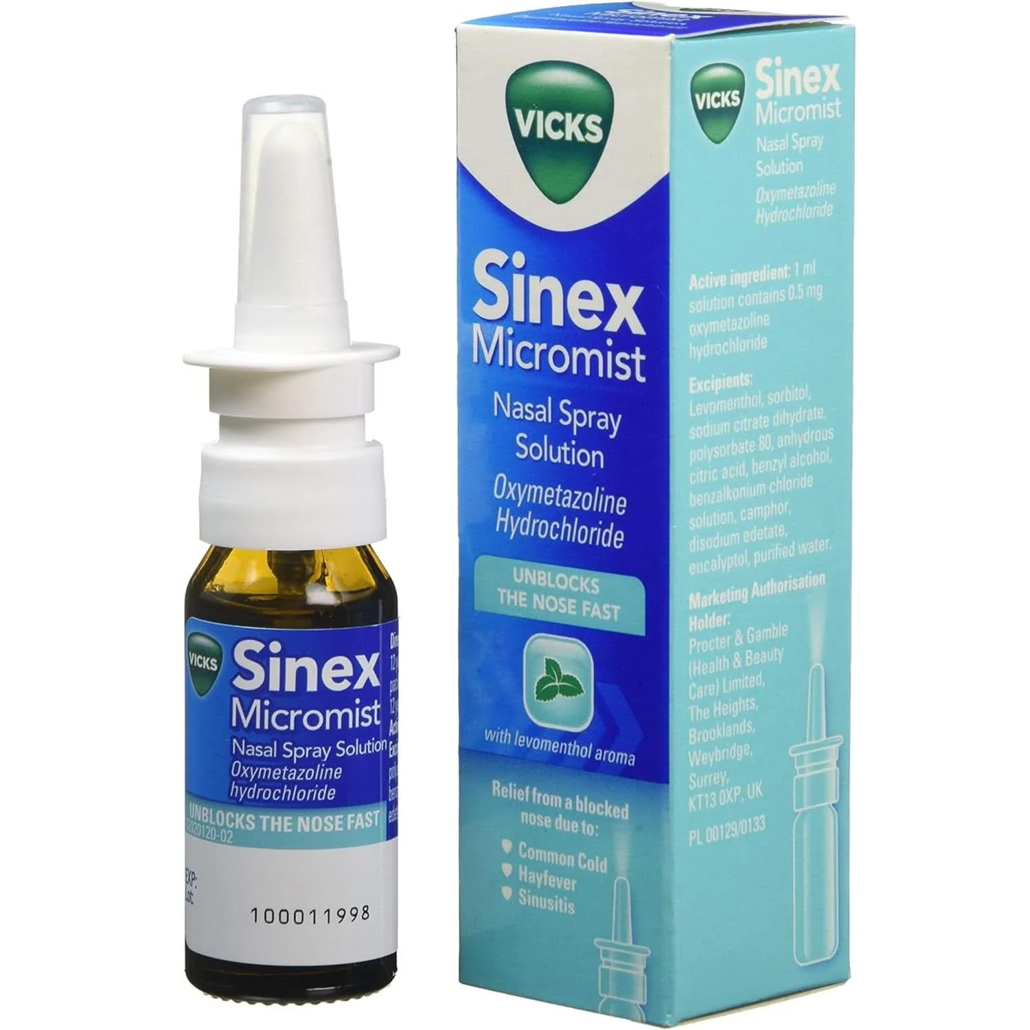 Vicks Sinex Micromist Nasal Spray - Image 2