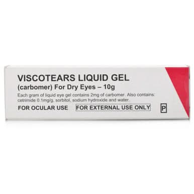 Viscotears Gel For Dry Eye Treatment 10g
