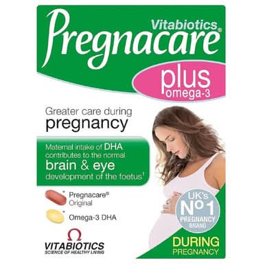 Vitabiotics Pregnacare Plus Omega 3 28 Tablets + 28 Capsules