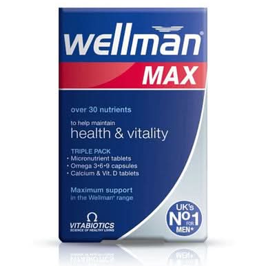 Vitabiotics Wellman Max 28 Capsules + 56 Tablets