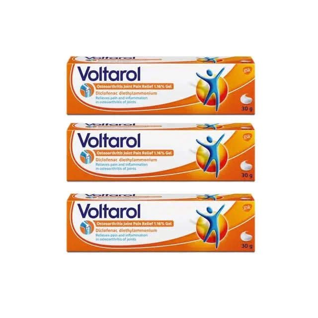 Voltarol Osteo Joint Gel 30g Triple Pack