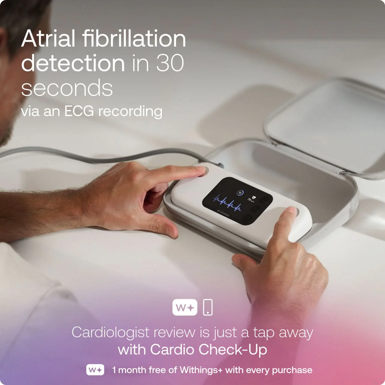 Withings BPM Vision Smart Blood Pressure and Heart Rate Monitor - Image 3
