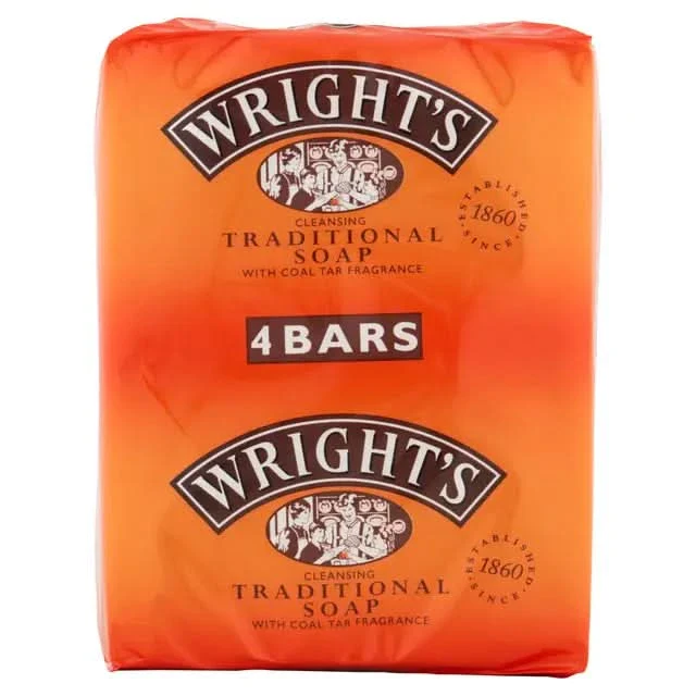 Wrights Traditional Soap 100g x 4