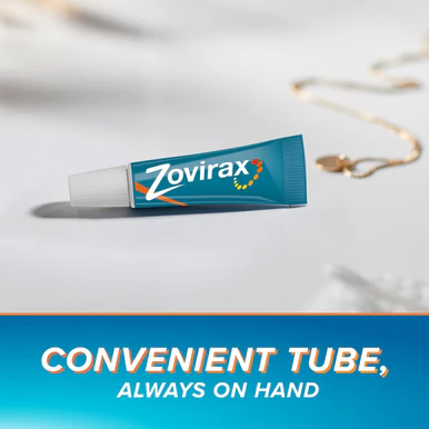 Zovirax Cold Sore Cream Tube 2g - Image 3
